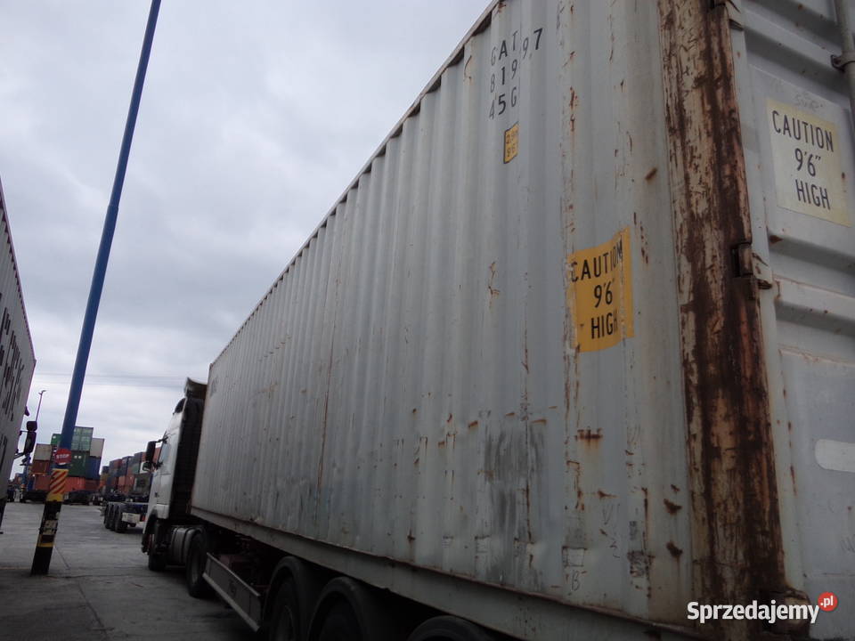 Kontener morski magazynowy budowlany 40 HC CARGO małopolskie Kraków