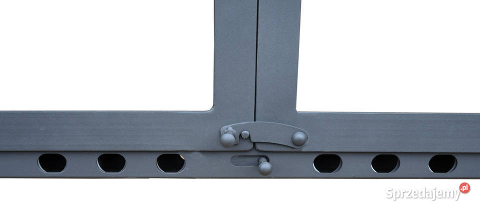 DRZWICZKI STALOWE dwuskrzydłowe Z SZYBĄ na Radziszów