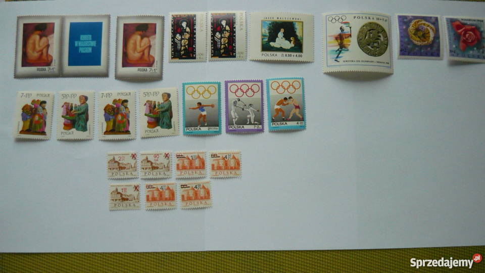 znaczki różne śląskie Myszków sprzedam