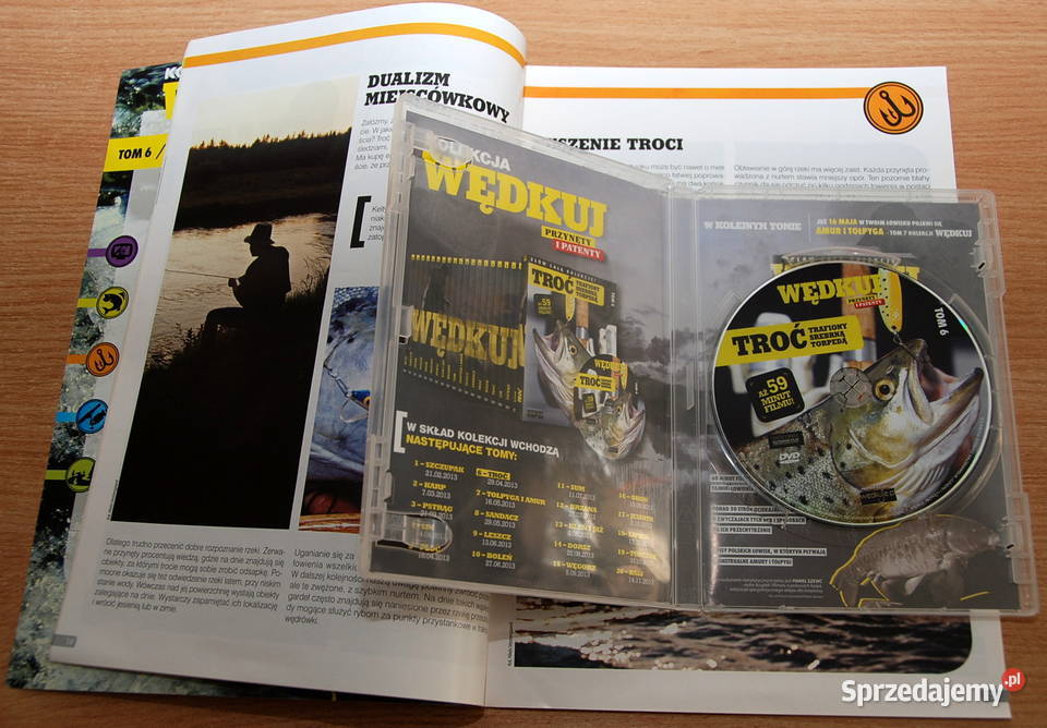 Wędkuj Przynęty i patenty Tom 6 film Troć Filmy Warszawa