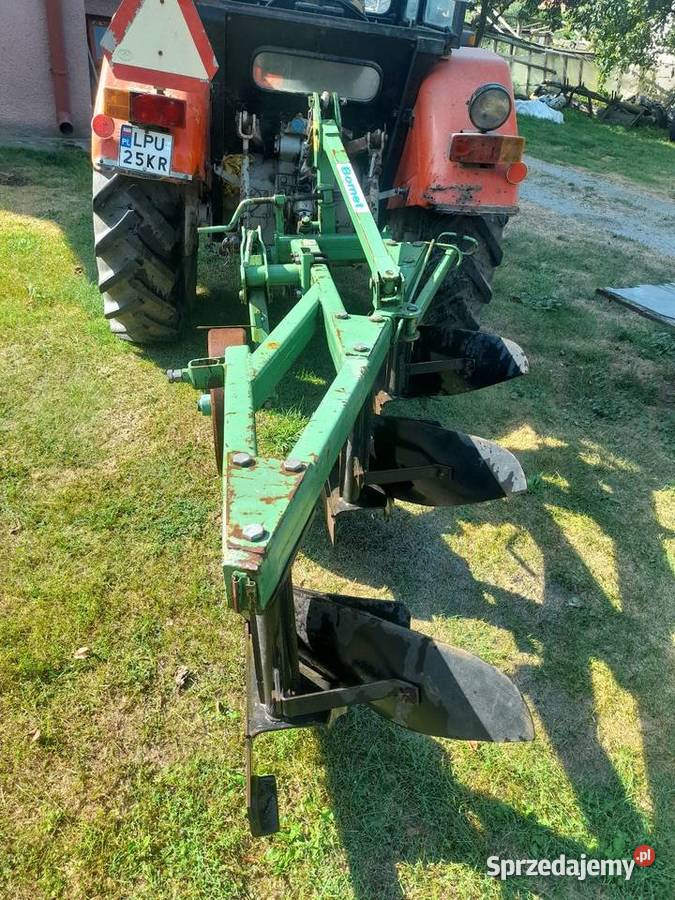 Pług 3 skibowy Bomet nowe nieuszkodzony lubelskie Puławy