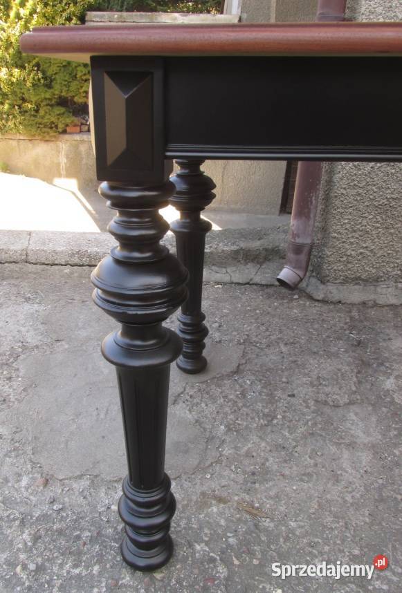 Stół eklektyczny 1890 industrialny orzech Białystok