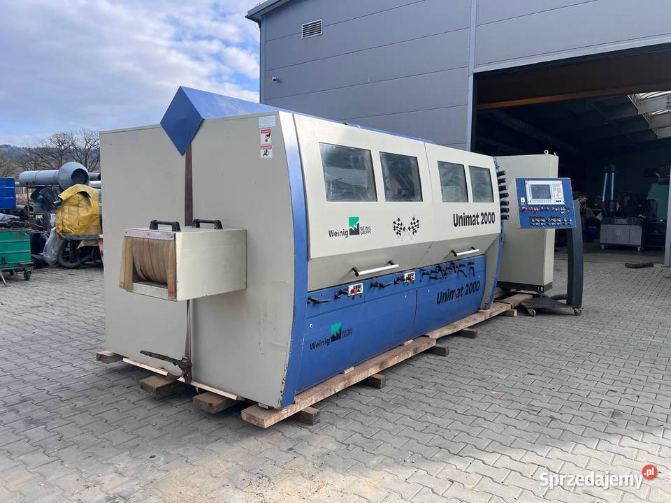 Strugarka czterostronna Weinig Unimat 2000 Produkcja Juszczyn