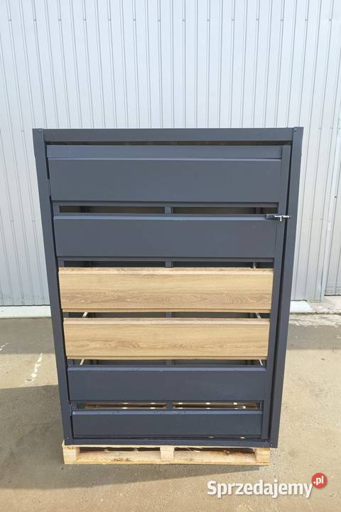 Wiata gospodarcza śmietnikowa 120x80x170 Zawoja