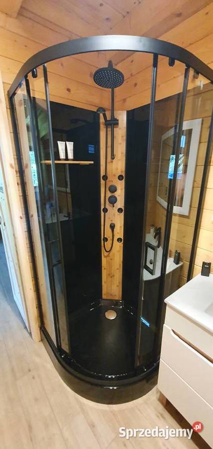 Domki domek z bala plaży jezioro Głuszyńskie Orle