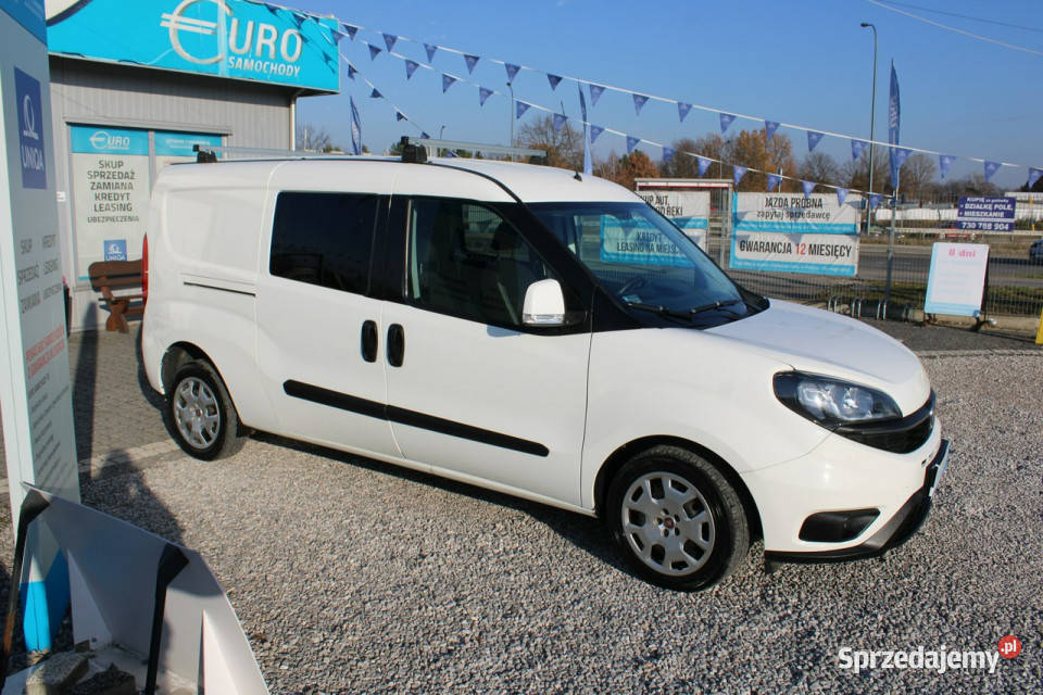 Fiat Doblo Dynamic L2 105HP Fvat HAK SalonPL centralny zamek Warszawa