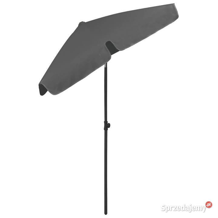 vidaXL Parasol plażowy antracytowy 180x120 Parasole ogrodowe Warszawa sprzedam