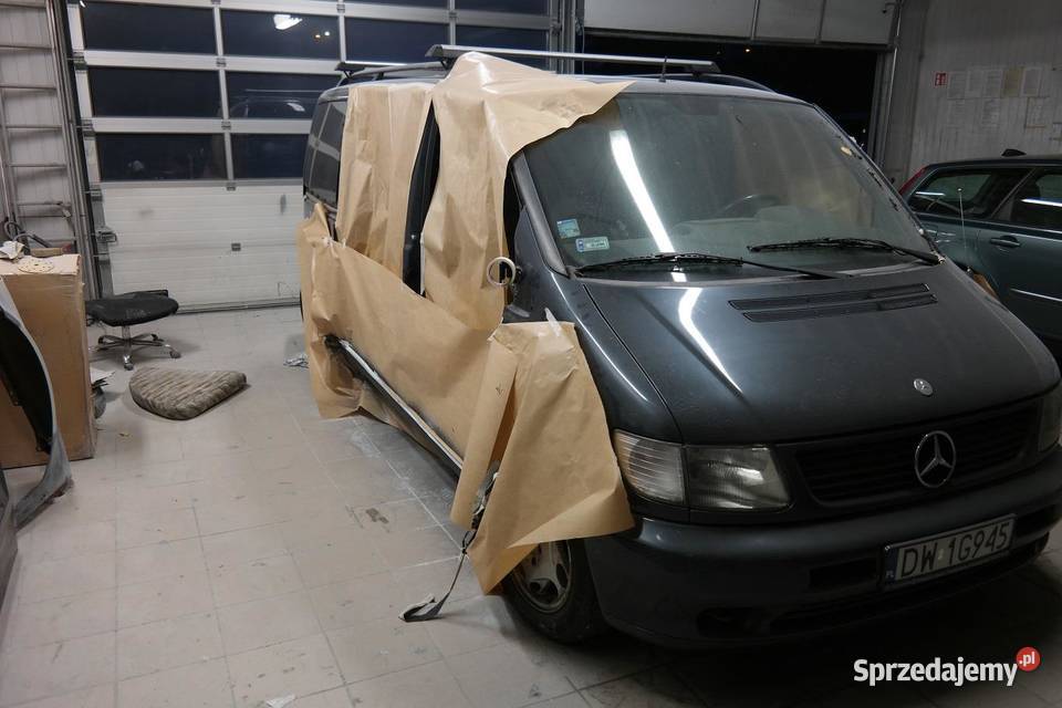 Mercedes Vito Vklasa w638 7 osób skórzane fotele Wrocław