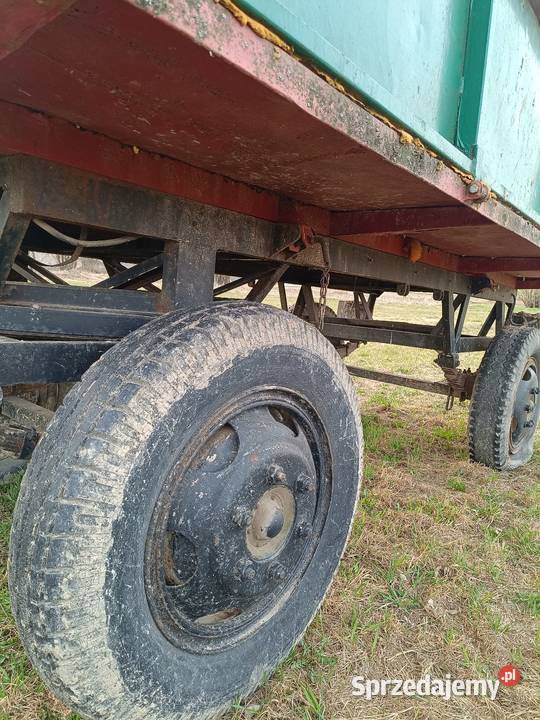 Przyczepa wywrotka Przyczepy rolnicze lubelskie Tomaszów Lubelski