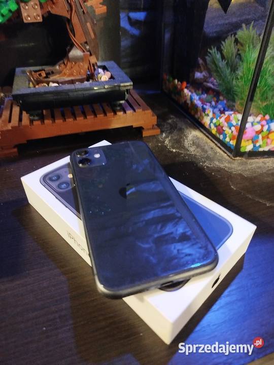 Czarny iPhone 11 kondycja baterii 82 wielkopolskie Grodzisk Wielkopolski