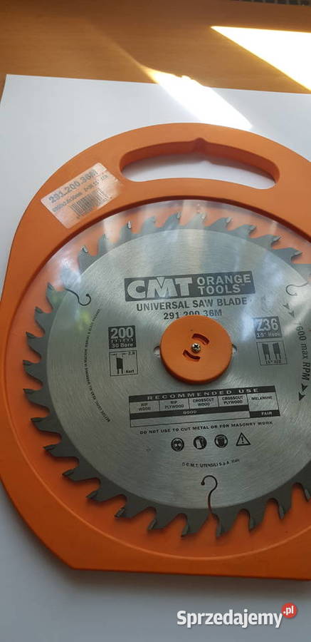 Cmt Piła uniwersalna 29120036M HM 200x30 Z36 mazowieckie Warszawa