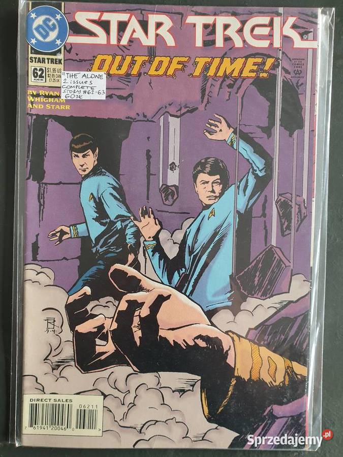 Star Trek Out Of Time The Alone 2 komiksy USA DC Gdynia