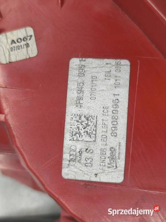 LAMPA LEWY TYŁ LED A6 C6 KOMBI 4F9945095E