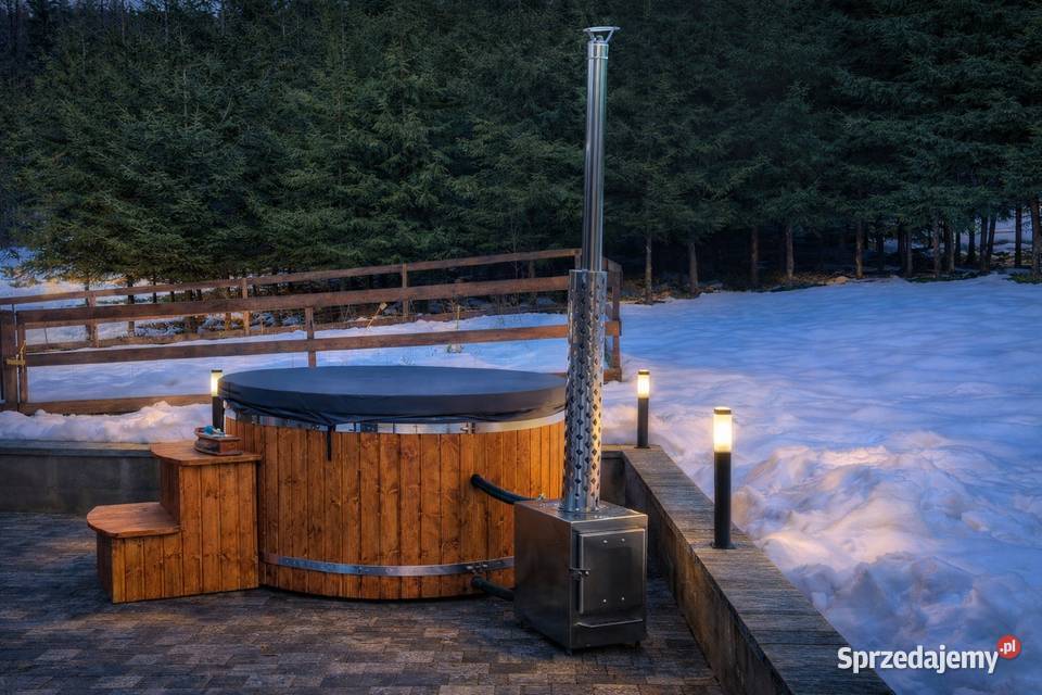 Balia ogrodowa,KOMPLET OPCJA/ Gorąca beczka, Jacuzzi, Ruska bania, Hot tub