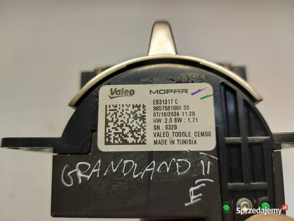 OPEL Grandland II 2024 Przełącznik skrzyni dolnośląskie