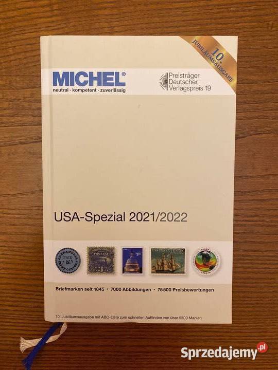 Katalog Spezial znaczków USA 2021 2022 śląskie Bielsko-Biała