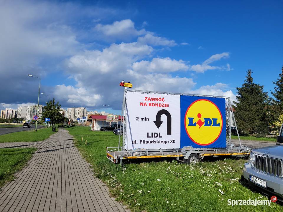 Reklama mobilna Powierzchnie reklamowe dolnośląskie Legnica reklama