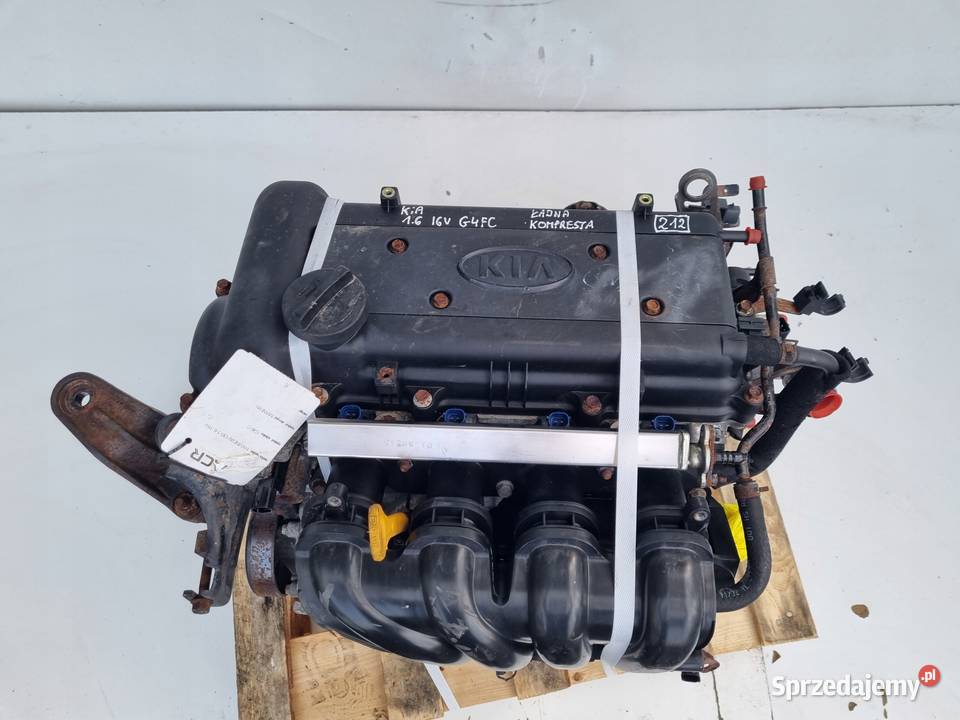 SILNIK KOMPLET Kia Kia Ceed Ceed 16 16V ładna osobowe lubelskie Janów