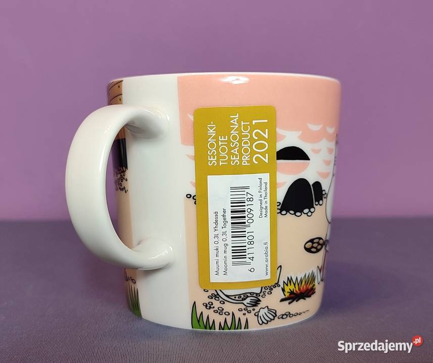 Muminki KUBEK Moomin Arabia Finland LATO 2021 małopolskie