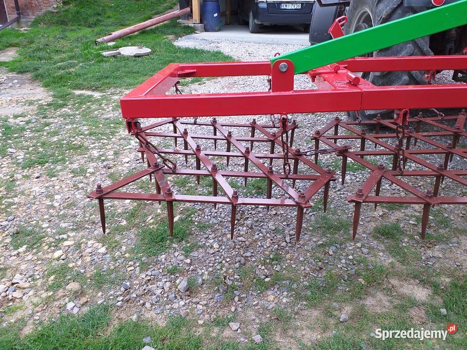 Brona polowa zębata 5Ś16 hydrauliczna Rolnictwo Miechów sprzedam