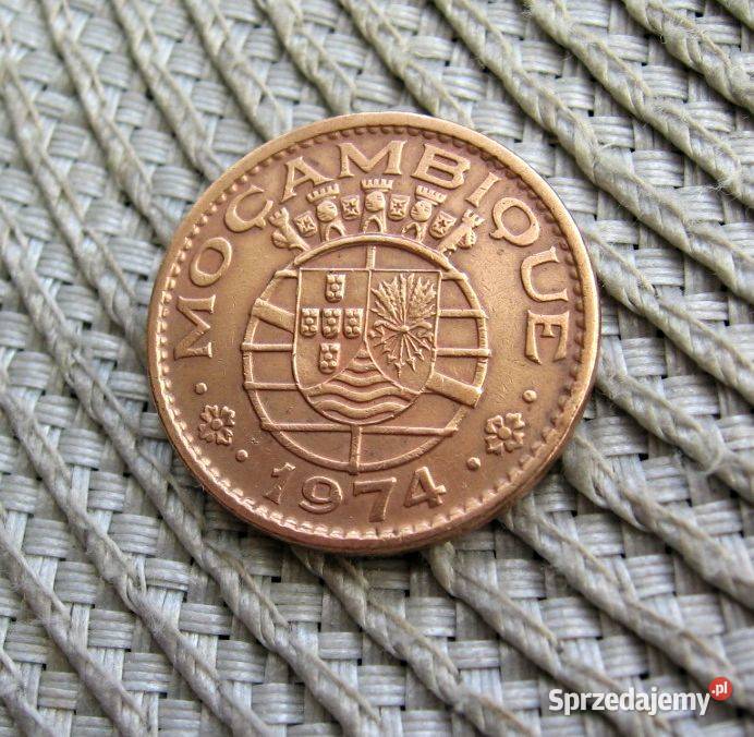 Mozambik Portugalski 1 Escudo 1974r Kalisz