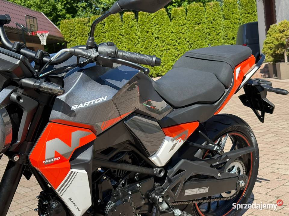 Sportowy motor Barton NAKED 50 NOWY Gwarancja nieuszkodzony Zambrów