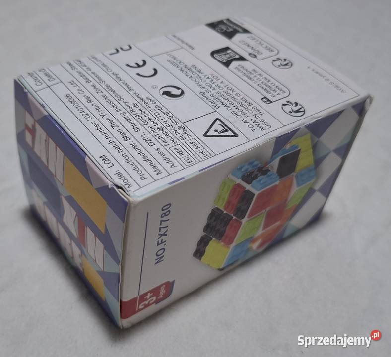 3x3x3 układanka kostka Rubika logiczna z klocków śląskie Czeladź