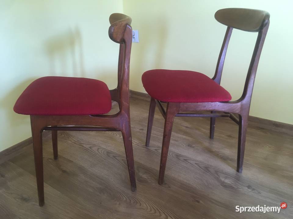PRL do stolika A5908 krzesło krzesła sprzedam