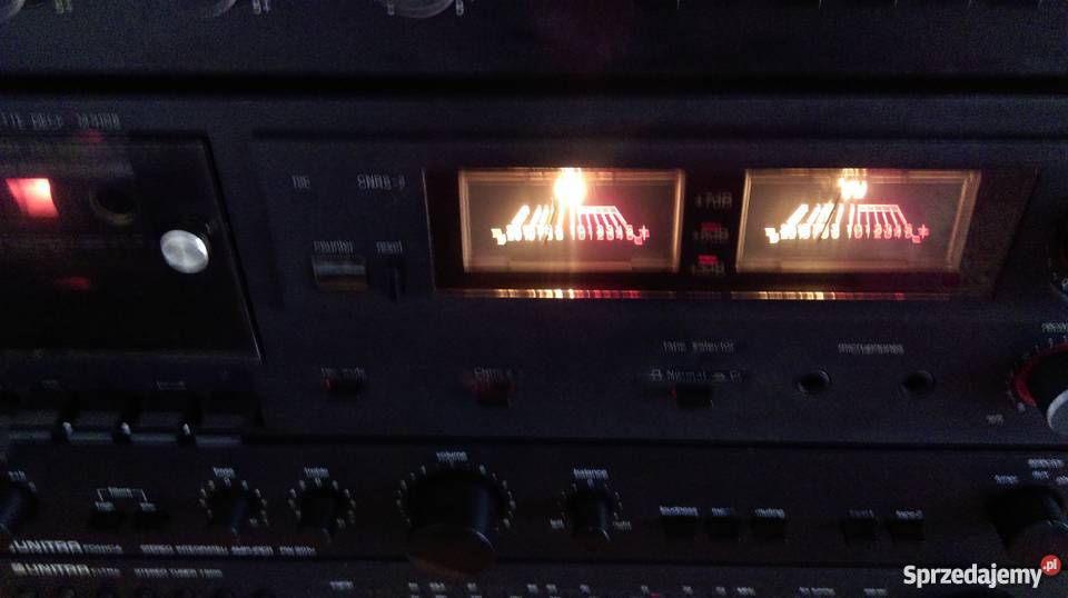 Wieża Unitra ZRK czarna Węgrów