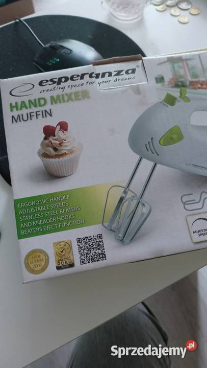 Esperanza Mikser ręczny Muffin 150W łódzkie Łódź