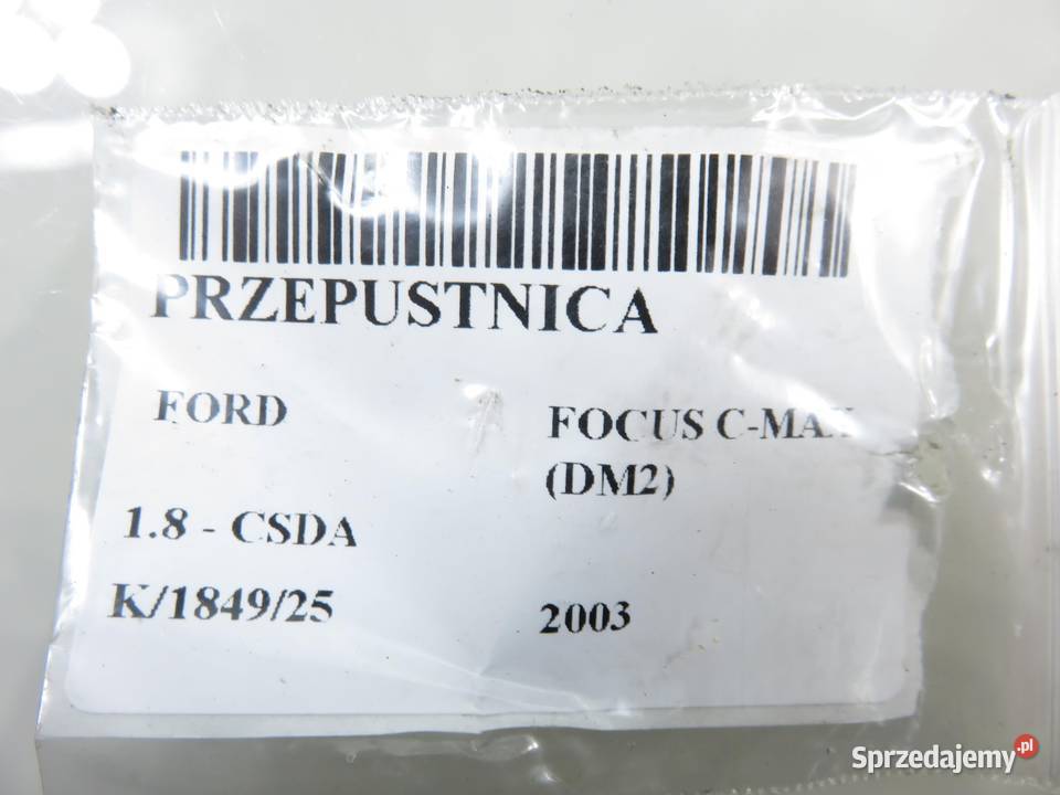PRZEPUSTNICA FORD FOCUS C DM2 18 CSDA Części samochodowe