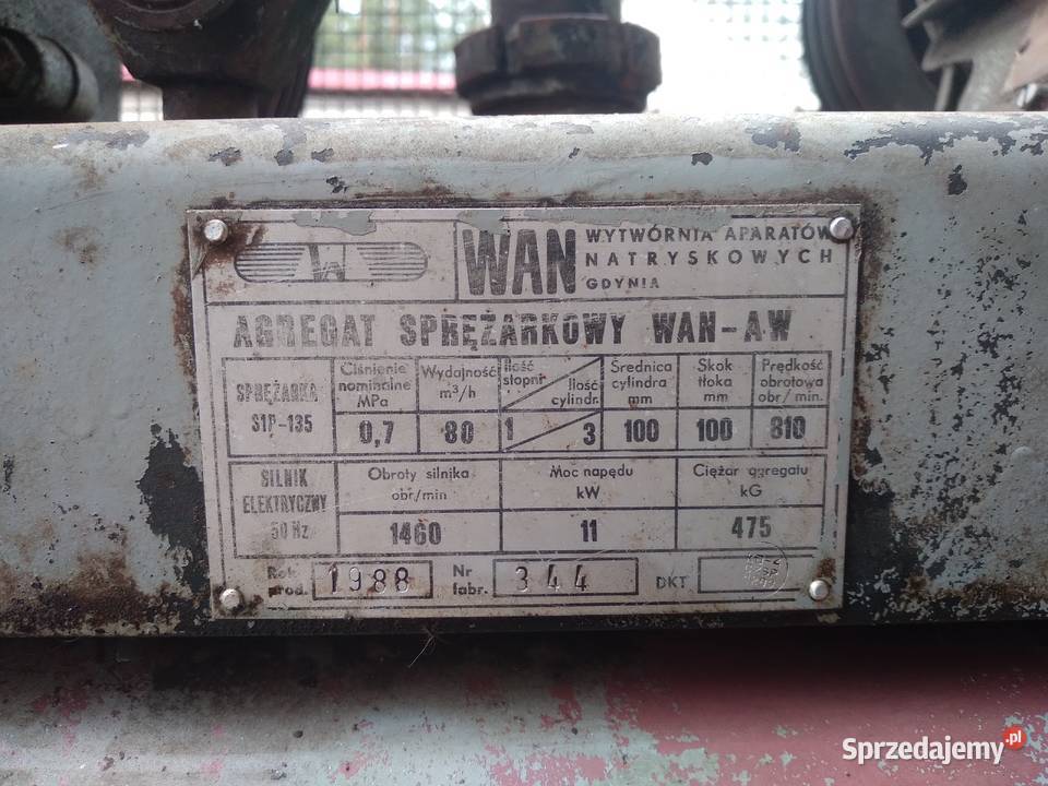 Kompresor Wan podlaskie Lipsk