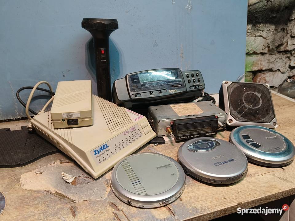 Wyprzedaż garażowa Casio panasonic unitra Warszawa