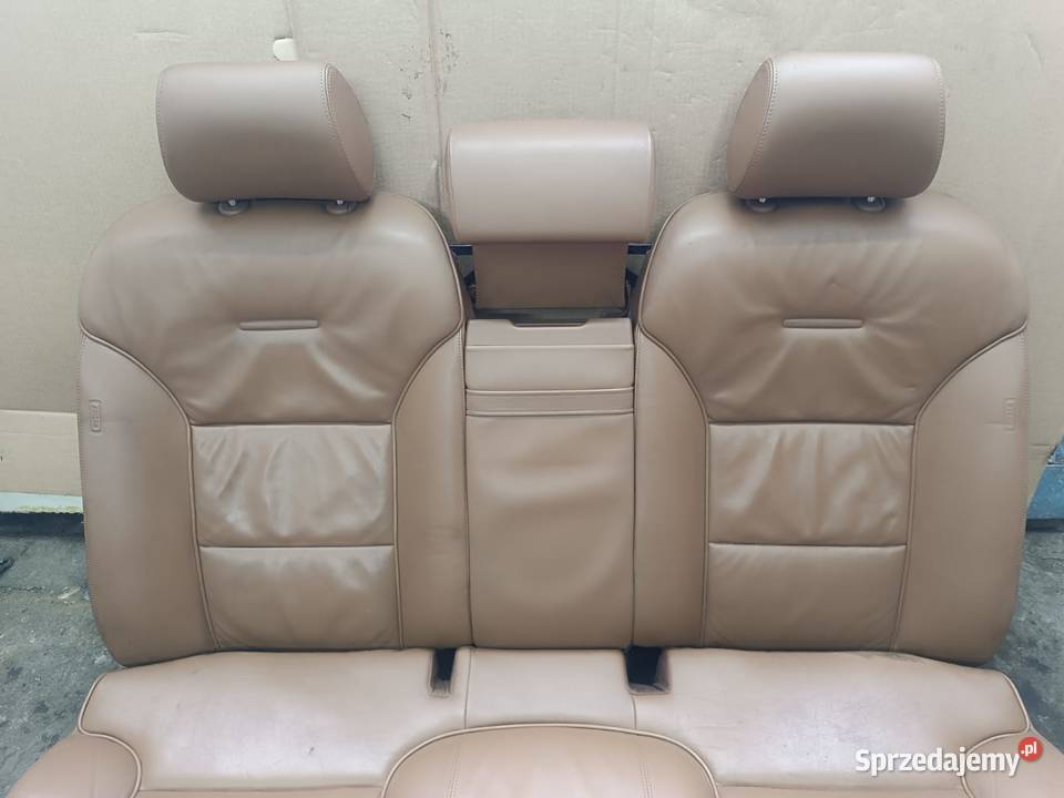 Audi A8 D3 40 TDI Fotele kanapa wnętrze Amaretto Częstochowa