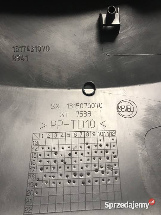 Listwa zderzaka przód lewa ducato boxer jumper Kozy sprzedam