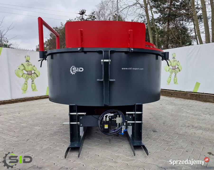 Mieszalnik Betoniarka Bębnowa Ciągnikowa 1800 L wielkopolskie