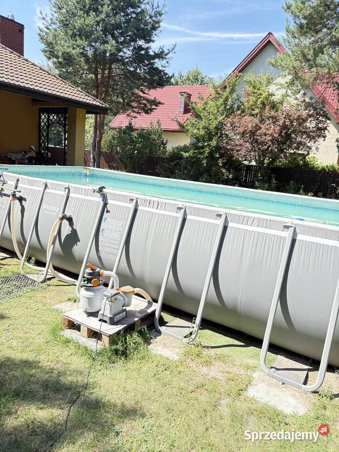 Basen ogrodowy stelażowy Wielogóra