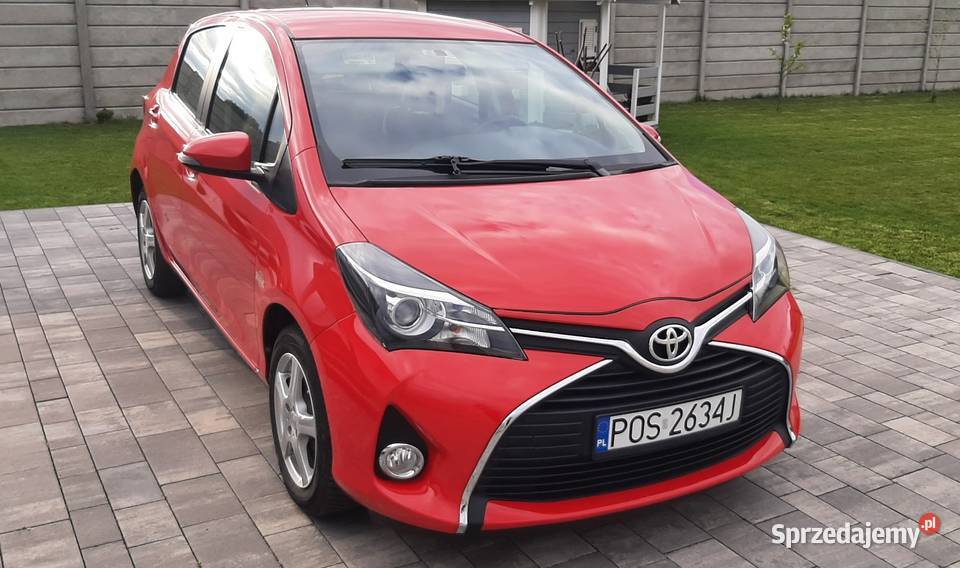 Toyota Yaris III 13 benzyna klima kamera cofania ogranicznik prędkości Ostrów Wielkopolski