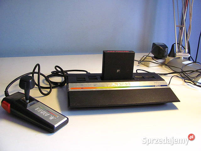 Oryginalna Konsola do gier Atari 2600 1 dżojstik Łódź