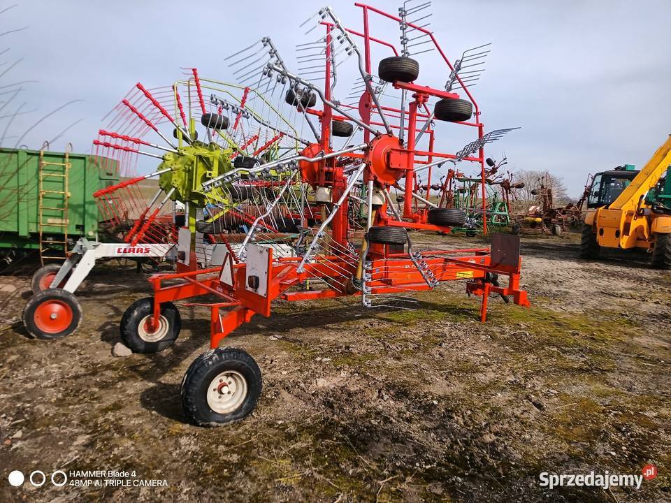 Zgrabiarka Claas liner 1550 twin kuhnn krone Zgrabiarki i przetrząsacze warmińsko-mazurskie