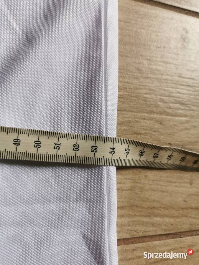Koszulka Polo przewiewna regular fit L Biała Ruda Śląska