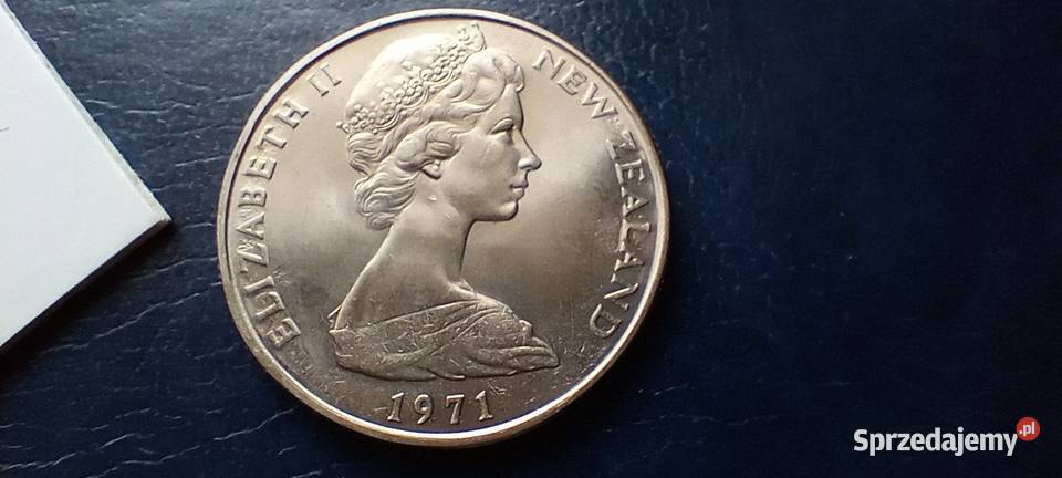 Stare monety 50 cent 1971 Nowa Zelandia sprzedam