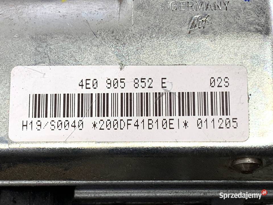 KOLUMNA KIEROWNICZA VW TOUAREG 4E0905852E 0213