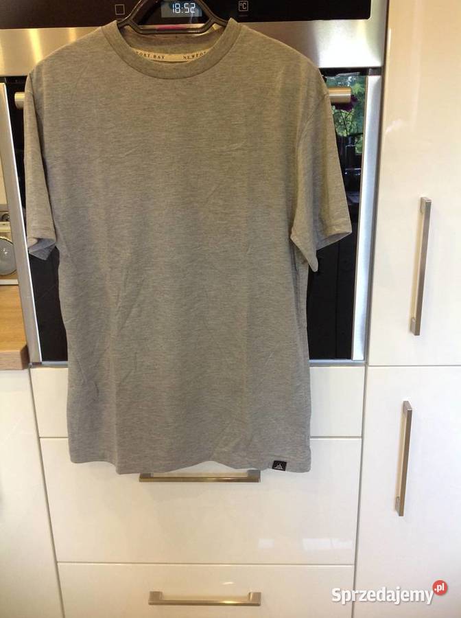 T shirt Koszulka szara NEWPORT BAY S nowa Odzież codzienna Nowa Sól