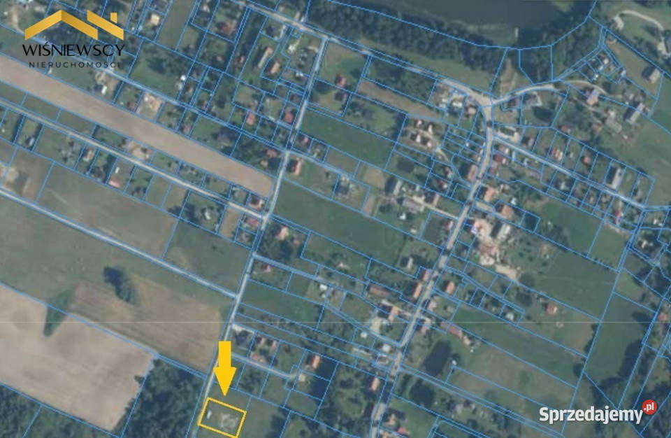 Uzbrojona działka 1800m 600 m jeziora Winiec