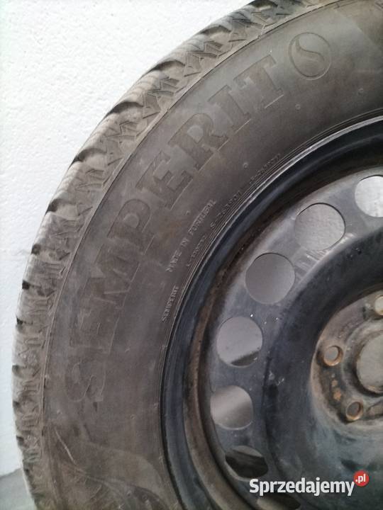 Felga stalowa vw z opona semperit speed Zbąszyń sprzedam