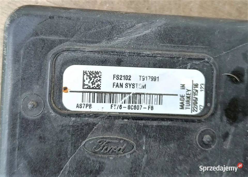FORD CONNECT COURIER WENTYLATOR