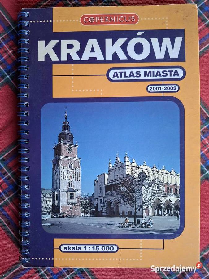 Kraków atlas miasta 115 000 20012002 miękka