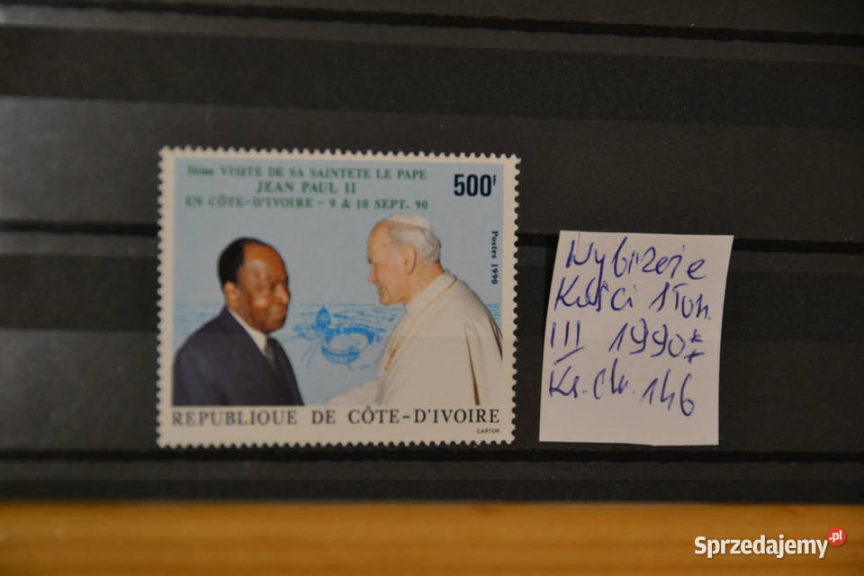 Znaczki Wybrzeże Kości Słoniowej III Ks Filatelistyka Sobótka sprzedam