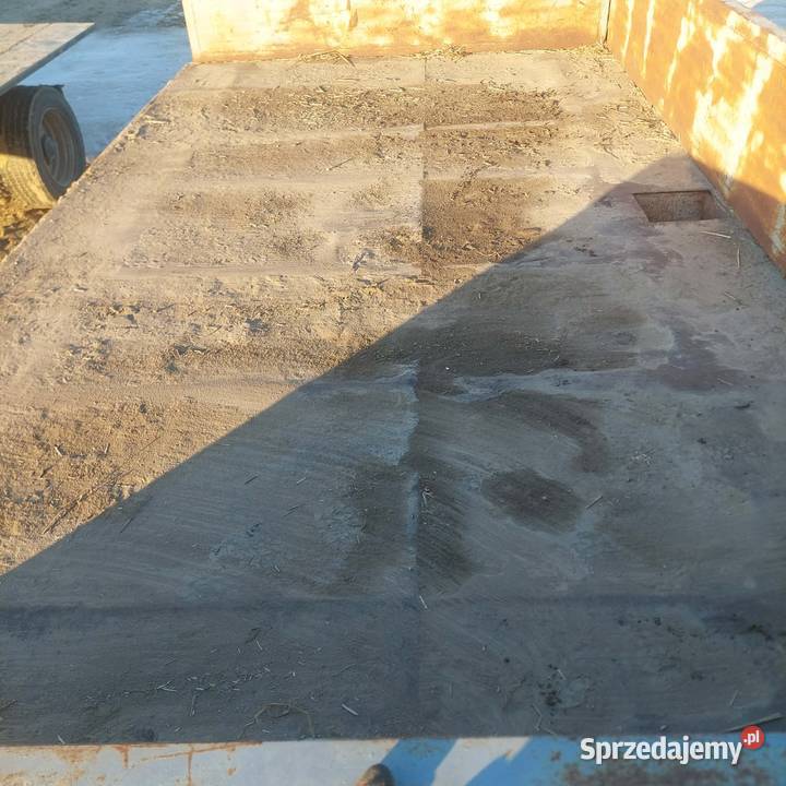 Przyczepa rolnicza wywrotka d47 3strony nieuszkodzony Popowice